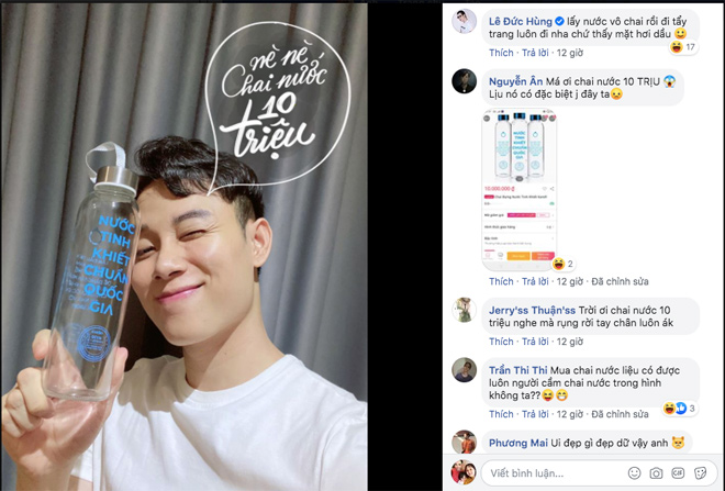 Nhà bán hàng trần tình về chai nước có giá đến 10 triệu đồng tại Việt Nam - 2