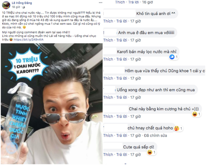 Nhà bán hàng trần tình về chai nước có giá đến 10 triệu đồng tại Việt Nam - 3