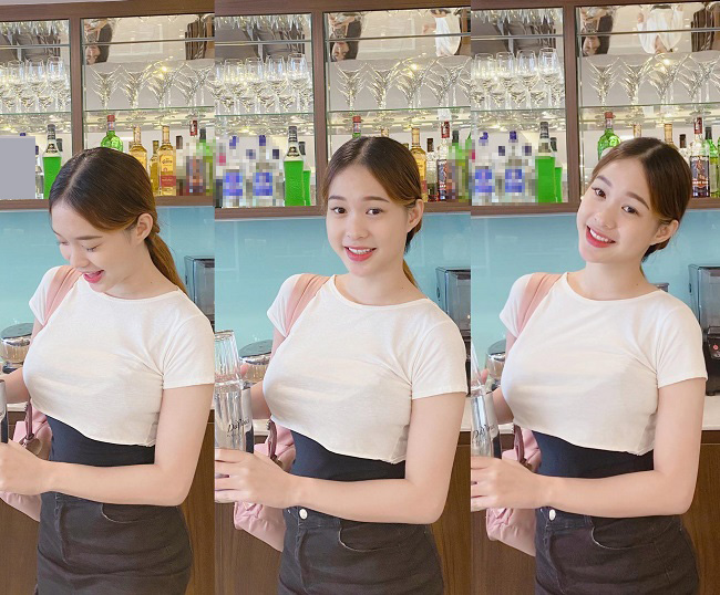 Nhìn vẻ ngoài búp bê của Ngọc Thảo, ít ai ngờ cô đi làm từ năm 15 tuổi, trải qua nhiều công việc như lễ tân, khánh tiết... để tự lo phần nào cho mình.&nbsp;
