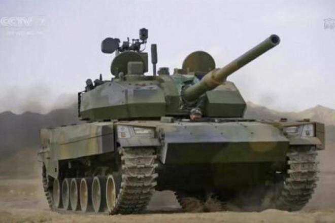 Xe tăng Type 15 của Trung Quốc. Ảnh: SCMP