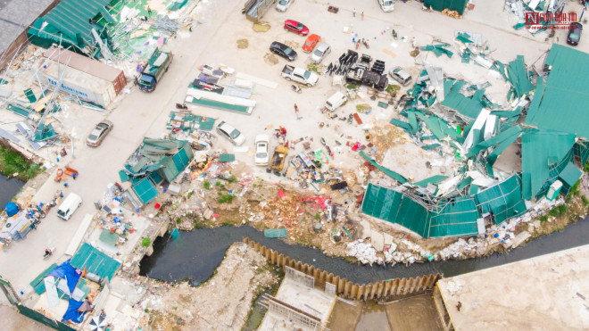 Nhiều hạng mục tại đây đã được cưỡng chế.