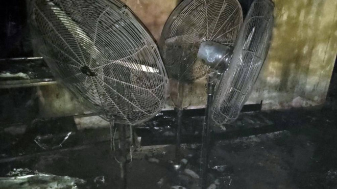 Nhiều tài sản đã bị thiêu rụi