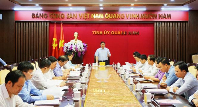 Quảng Ninh xin chủ trương thí điểm bầu trực tiếp Bí thư Tỉnh ủy tại Đại hội.