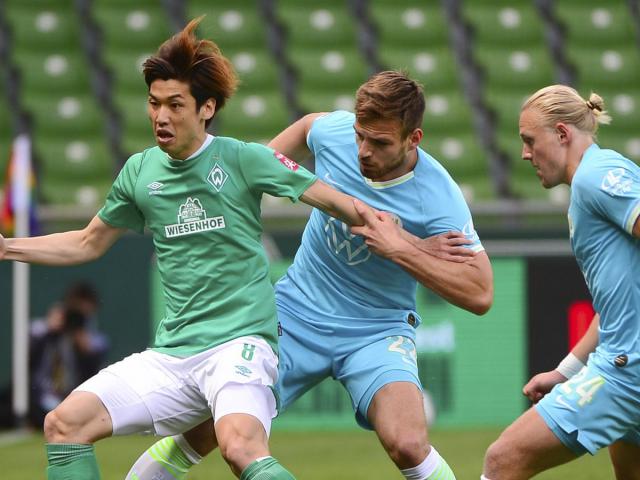 Bóng đá - Video highlight trận Bremen - Wolfsburg: Thót tim xà ngang, "vỡ òa" nhờ sao sáng
