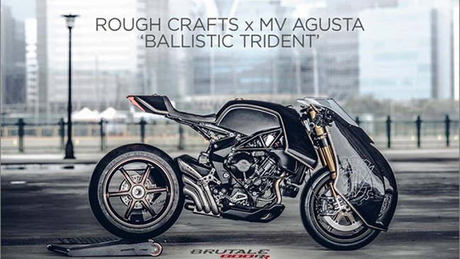 Mới đây, mẫu nakedbike MV Agusta Brutale 800 RR đã được nhà thiết kế Đài Loan Wiston Yeh lột xác với ngoại hình cực dị và khác biệt
