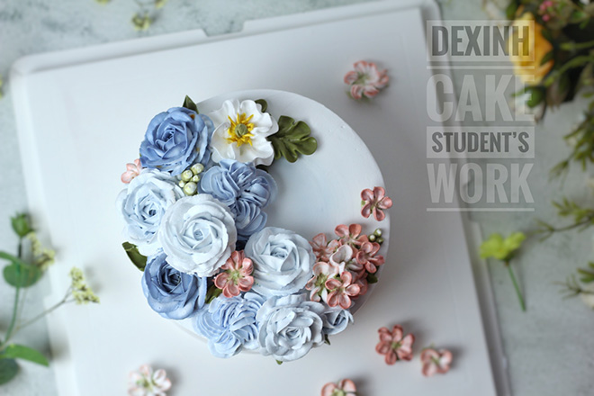 Cô gái 9x dạy làm bánh kem gây sốt cư dân mạng - 6