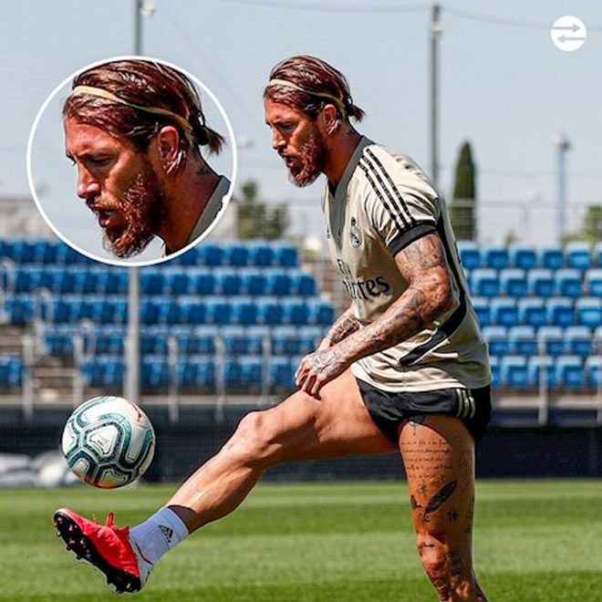 Ramos khiến đồng đội Real sốc nặng với gương mặt "dị hợm" sau Covid-19 - 3
