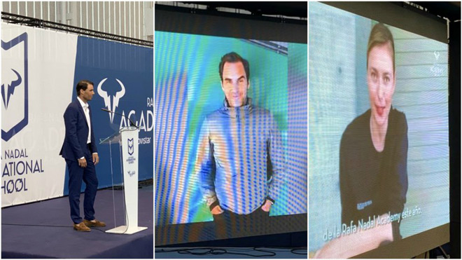 Nadal gửi lời mời đặc biệt đến Federer và Sharapova