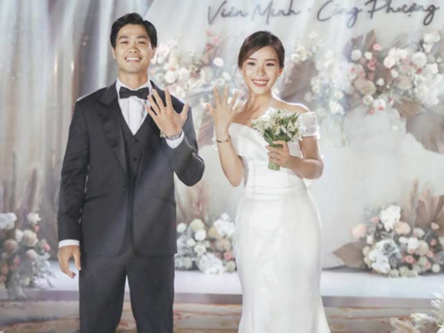 Thời trang - Bộ trang sức đính hôn hàng hiệu Cartier của Công Phượng