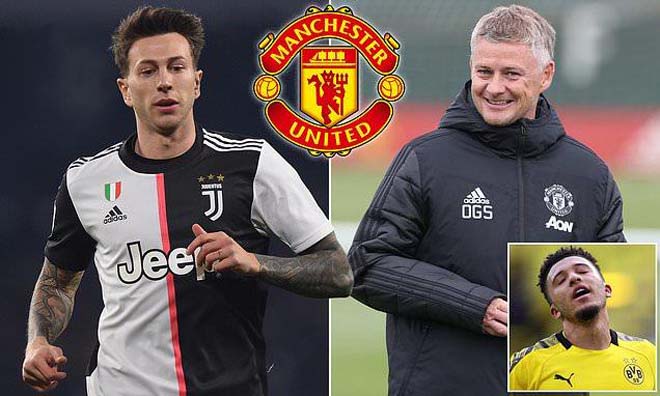 MU nhắm Bernardeschi như phương án dự phòng cho Sancho