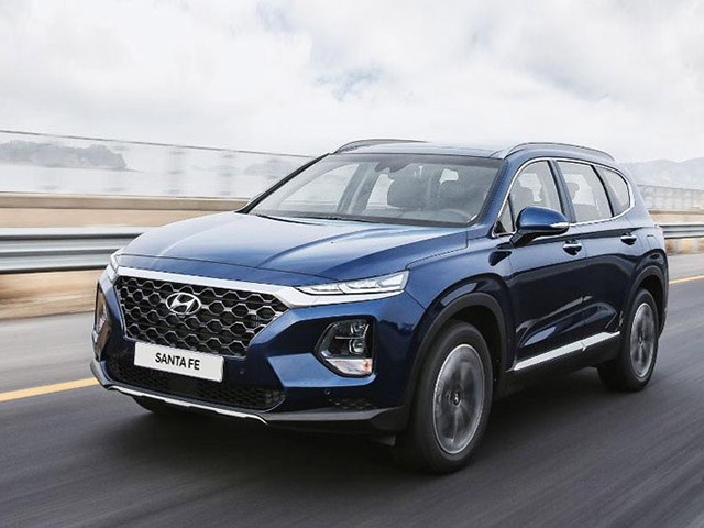 Giá lăn bánh xe Hyundai SantaFe mới nhất tháng 6/2020