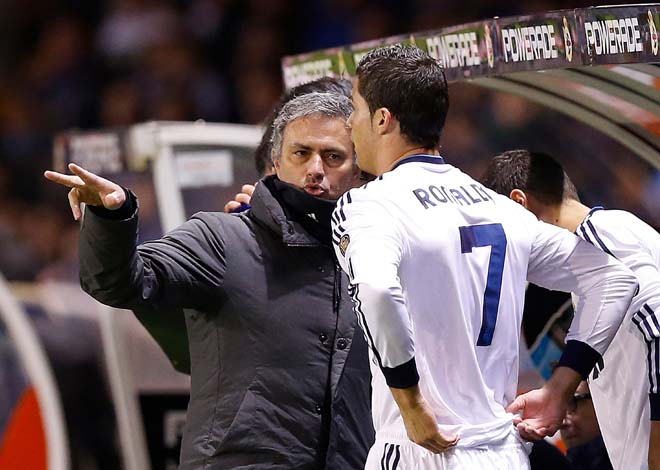Mối quan hệ giữa HLV Mourinho và Ronaldo trở nên xấu đi đến mức trầm trọng