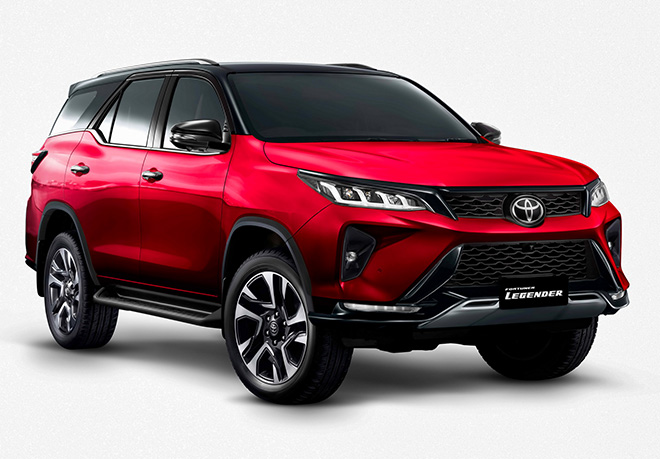 Phiên bản Toyota Fortuner Legender sắp có mặt tại thị trường Thái Lan.