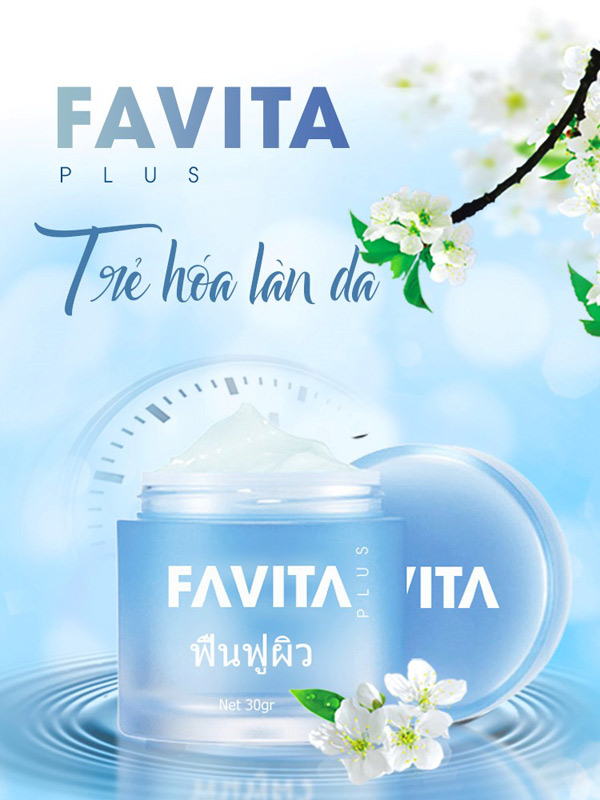 Favita Plus - đột phá trẻ hóa làn da thế hệ mới với công nghệ hướng đích Thái Lan - 3