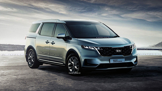 KIA Sedona lộ thêm ảnh không gian nội thất, sở hữu màn hình khủng - 6