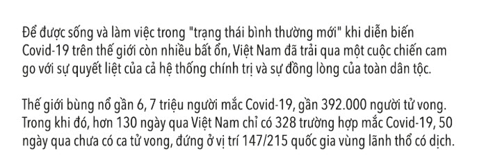 [eMagazine] Chống dịch Covid-19: Việt Nam khiến thế giới kinh ngạc! - 2