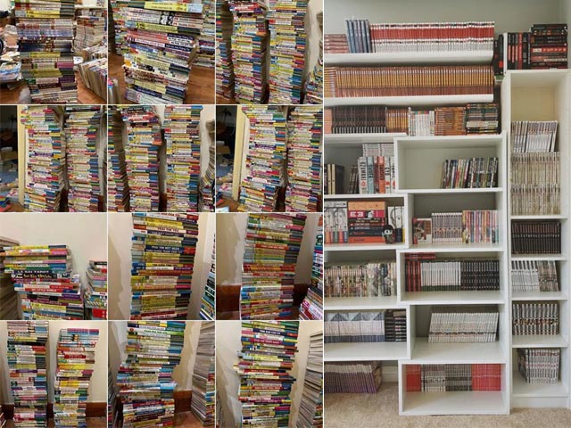 Bạn trẻ - Cuộc sống - Choáng với "gia tài khủng" của cô gái 9X mê sưu tầm truyện tranh