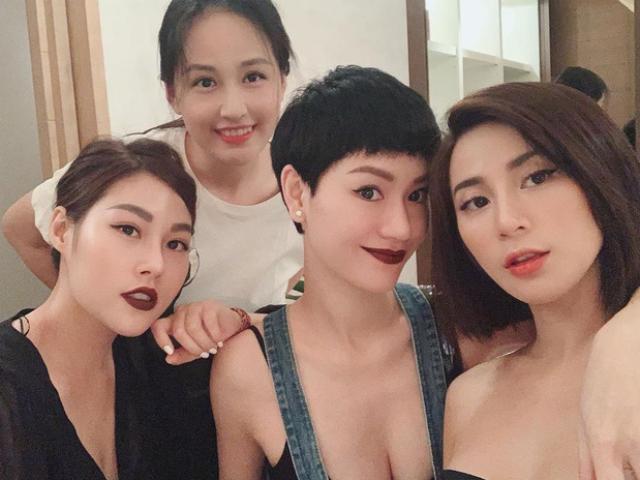 Giải trí - Hội bạn thân của hoa hậu Việt có vòng một gần 100cm: Toàn gái xinh, "đại gia ngầm"