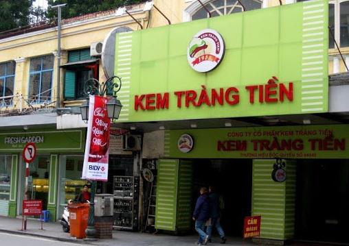 Kem Tràng Tiền trở thành một nét văn hóa đặc trưng của đất Hà thành. Ảnh minh họa