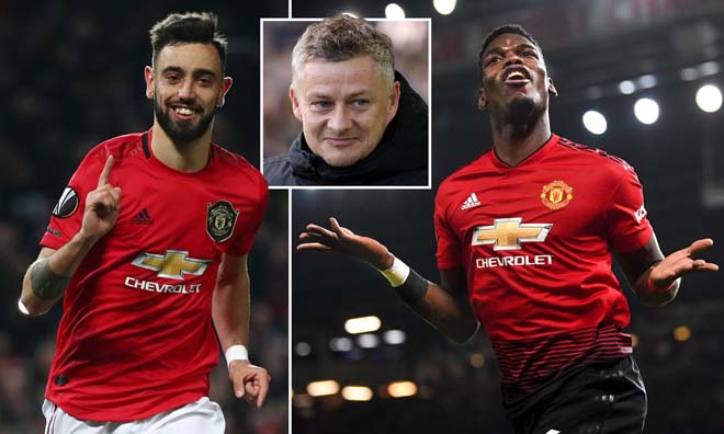 NHM MU chờ đợi sự kết hợp giữa Bruno Fernandes và Paul Pogba