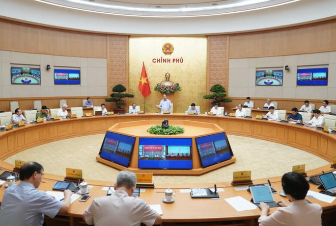 &nbsp;&nbsp;Thủ tướng chủ trì phiên họp Thường trực Chính phủ
