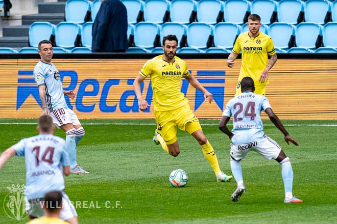 Villarreal chơi tấn công lấn lướt nhưng gặp không ít khó khăn trước đội chủ nhà Celta Vigo