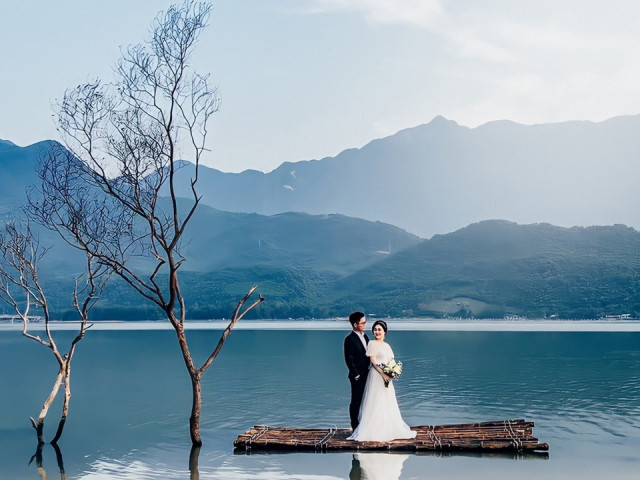 Du lịch - Cảnh sắc sông nước đẹp ngơ ngẩn ở đầm Lập An