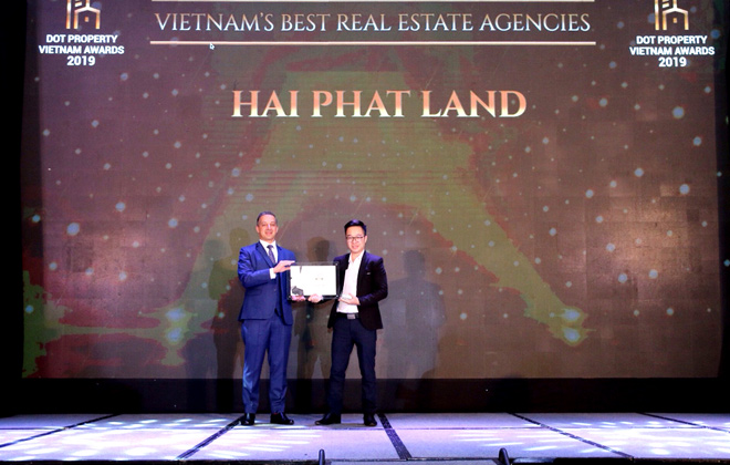 Hải Phát Land liên tiếp nhận các giải thưởng danh giá về bất động sản trong hơn 10 năm hoạt động.