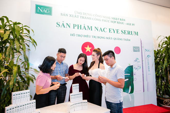 Chính thức ra mắt sản phẩm Nac Eye Serum cải thiện bọng mắt, quầng thâm - 3