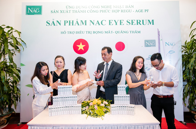 Chính thức ra mắt sản phẩm Nac Eye Serum cải thiện bọng mắt, quầng thâm - 4
