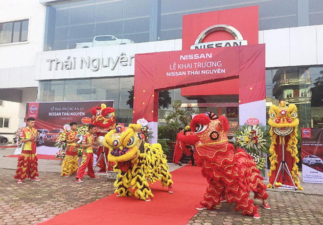Lễ khai trương Đại lý Nissan Thái Nguyên - Đại lý Nissan thứ 27 toàn quốc