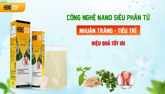 Công nghệ Nano siêu phân tử hỗ trợ tiêu trĩ hiệu quả 