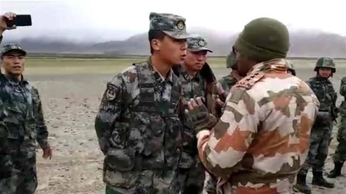 Binh sĩ Trung - Ấn ở khu vực biên giới (ảnh: Hoàn Cầu)