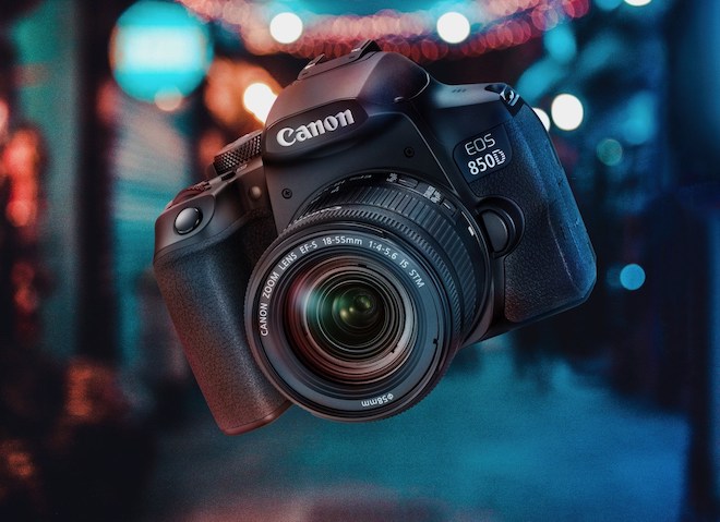 Máy ảnh Canon EOS 850D trình làng: Màn hình xoay, ISO "khủng", có Wi-Fi - 2