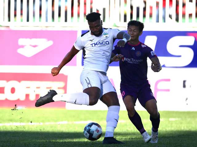 Bóng đá - Trực tiếp bóng đá HAGL - Sài Gòn FC: Nỗ lực bất thành (Hết giờ)