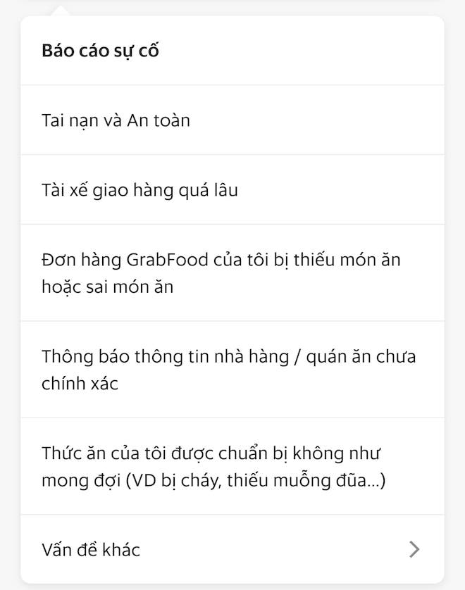 Cách lấy lại tiền khi shipper công nghệ GrabFood giao sai, thiếu đồ ăn - 3