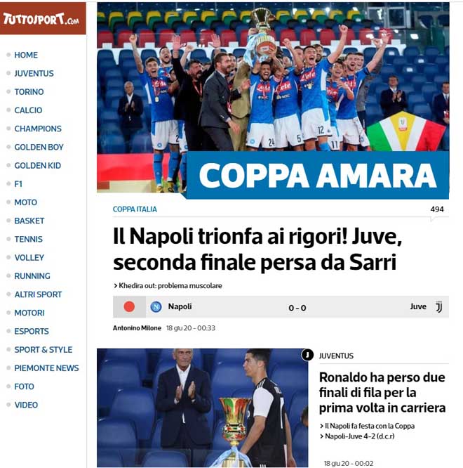 Juventus thua chung kết: Báo thân Real hả hê Ronaldo, chê Sarri kém tài - 2