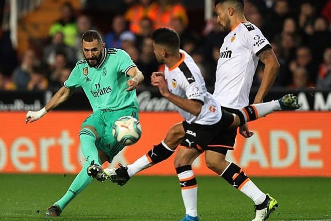 Trực tiếp bóng đá Real Madrid - Valencia: Chiến thắng 3 SAO (Hết giờ) - 24