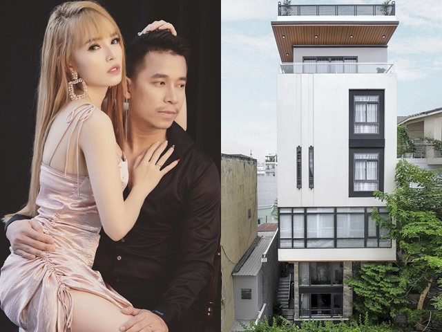 Đời sống Showbiz - Lê Hoàng (The Men) và vợ nóng bỏng kiếm tiền cách nào để xây nhà 6 tầng, rộng 1.000 m2?