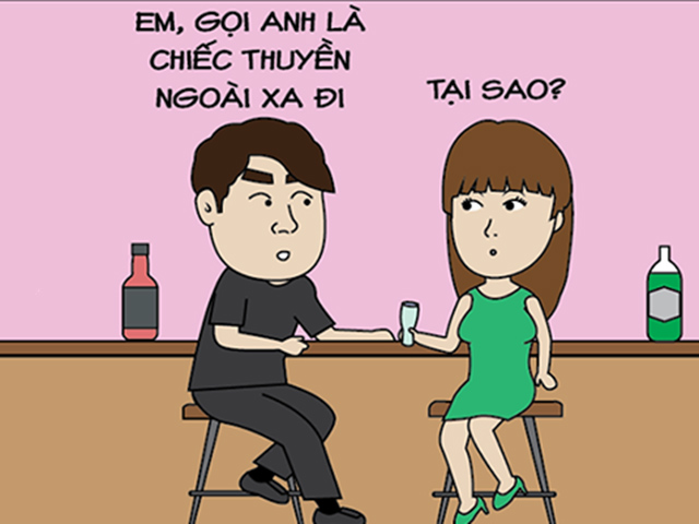 Tranh vui - Những tuyệt chiêu tán gái để "thoát ế" cho các chàng trai FA