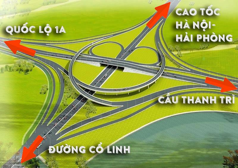 Flycam: Vòng xuyến &#34;khủng&#34; hơn 400 tỉ đồng giải cứu nút giao Vành đai 3 với cao tốc Hà Nội-Hải Phòng - 2