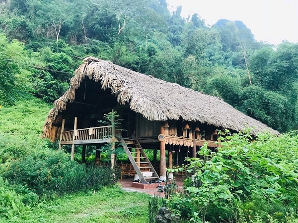 Homstay tại Bản Bon, huyện Lâm Bình tạo ấn tượng với du khách bởi những nét hoang sơ mộc mạc