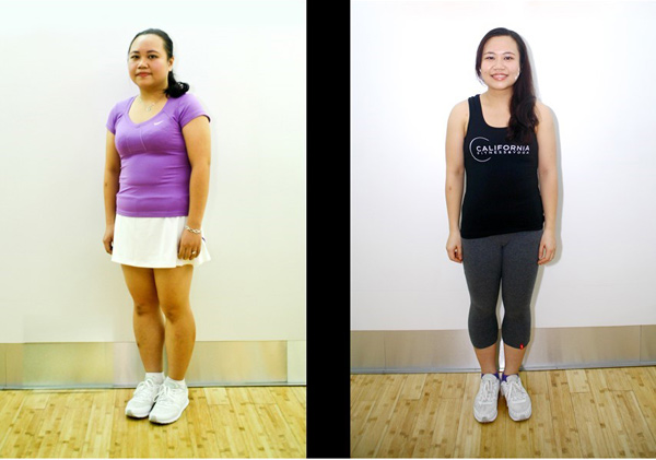 Chị Võ Huyền Trang - thân hình thon gọn hơn giúp chị tự tin hơn trong công việc cũng như cuộc sống.