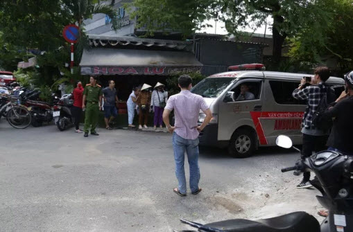 Nơi xảy ra sự việc đau lòng