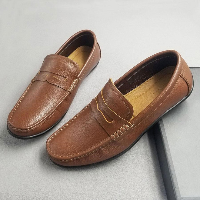 Giày lười nam công sở Zaly bền đẹp và tinh tế