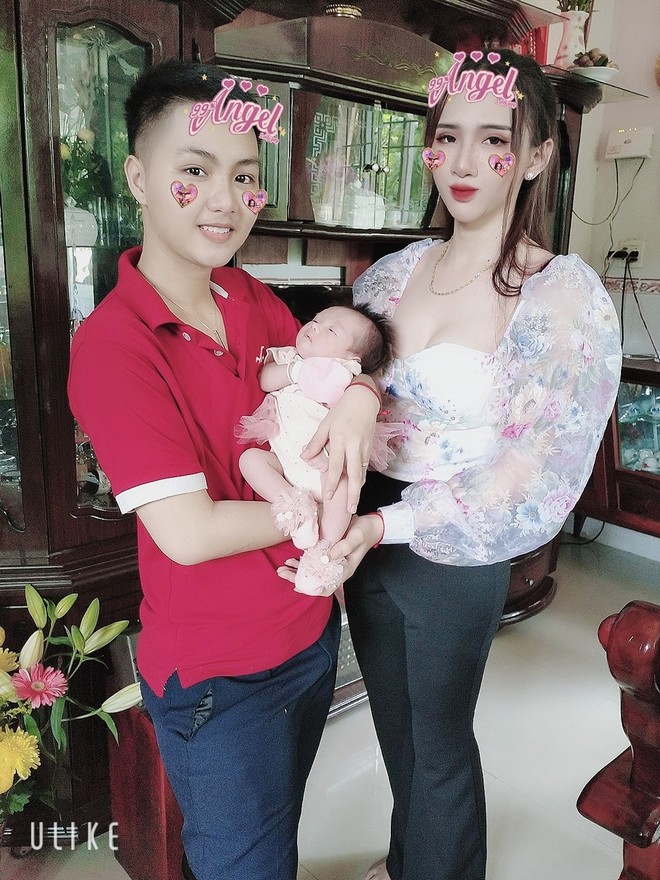 "Người đàn ông" mang bầu đầu tiên ở Việt Nam khoe ảnh đầy tháng con gái bụ bẫm, đáng yêu - 5