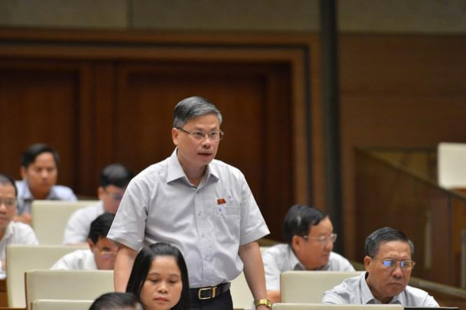 Đại biểu Nguyễn Sỹ Cương (Ninh Thuận). Ảnh: Như Ý