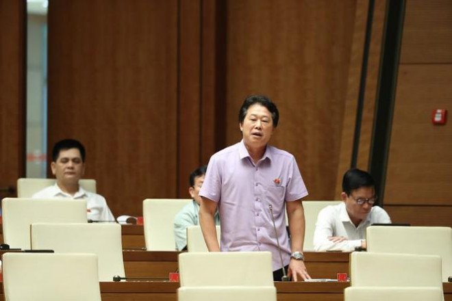 Đại biểu Đinh Văn Nhã (Phú Yên). Ảnh: Như Ý