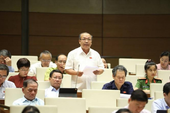 Đại biểu Đinh Duy Vượt (Gia Lai).&nbsp;Ảnh: Như Ý