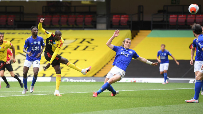 Video highlight trận Watford - Leicester: Căng thẳng giằng co, hú hồn phút cuối (H1) - 1
